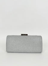 Clutch pocket silver glitter