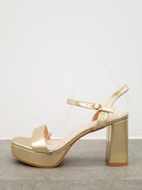 Gold band sandal