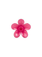 Fuchsia flower clip