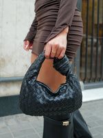 Black knot handbag