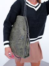 Large green bag bag