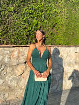 Crepe dress pico botella