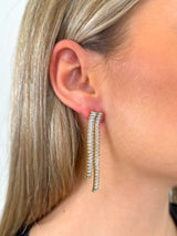 Double drop earrings