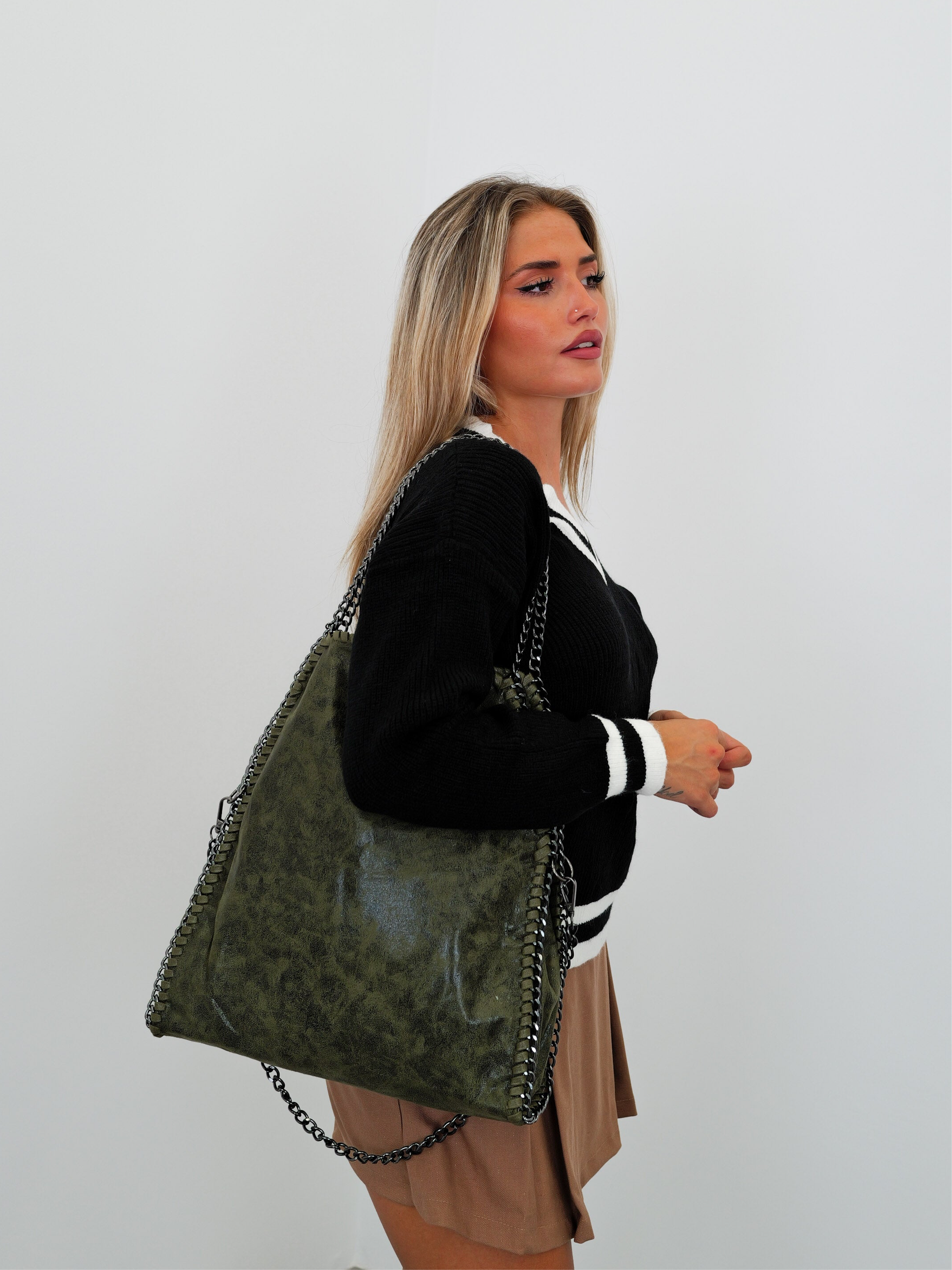 Large green bag bag