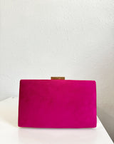 Fuchsia horizontal clutch