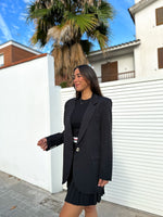 Black oversize blazer