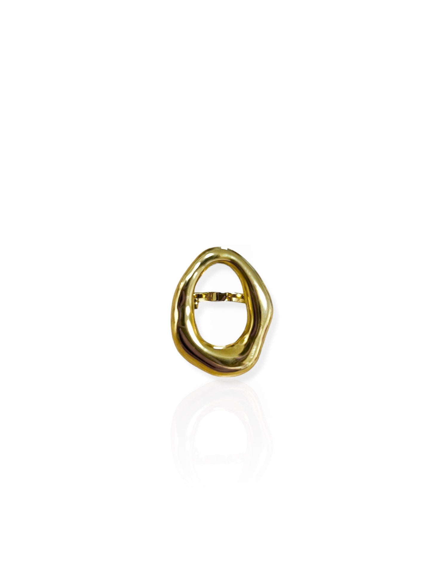 Large gold hoop ring - Sorellas The Brand Barcelona S.L
