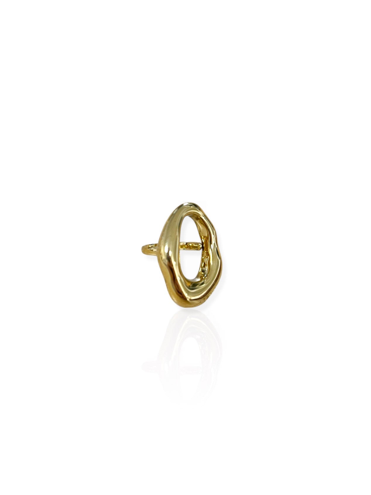 Large gold hoop ring - Sorellas The Brand Barcelona S.L