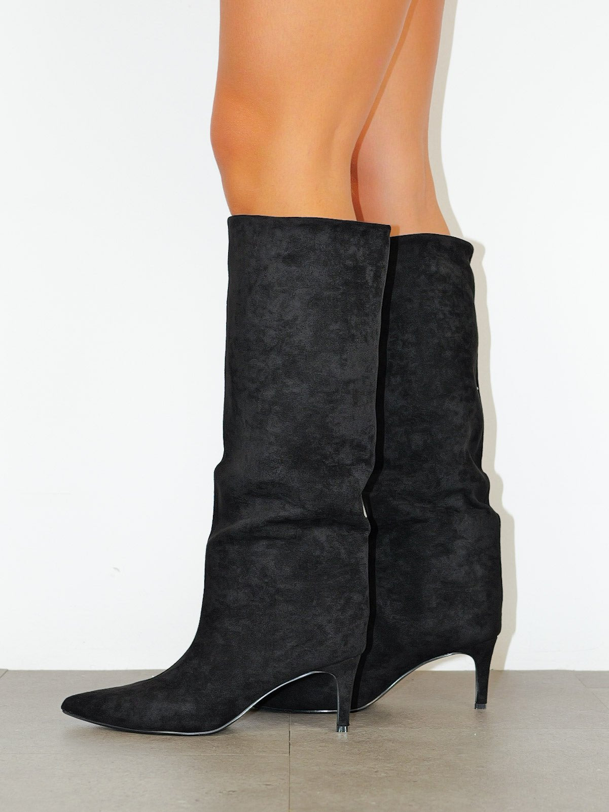 Black pointed-toe stiletto boot - Sorellas The Brand Barcelona S.L.