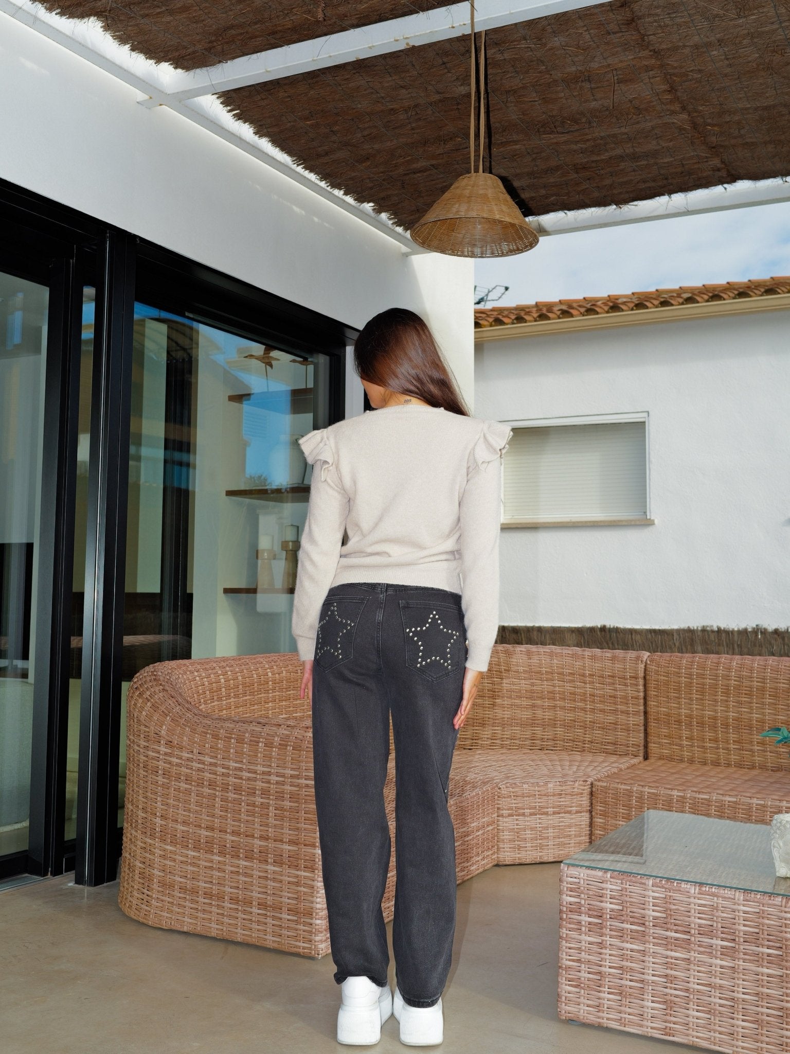 Black star studded jeans - Sorellas The Brand Barcelona S.L.