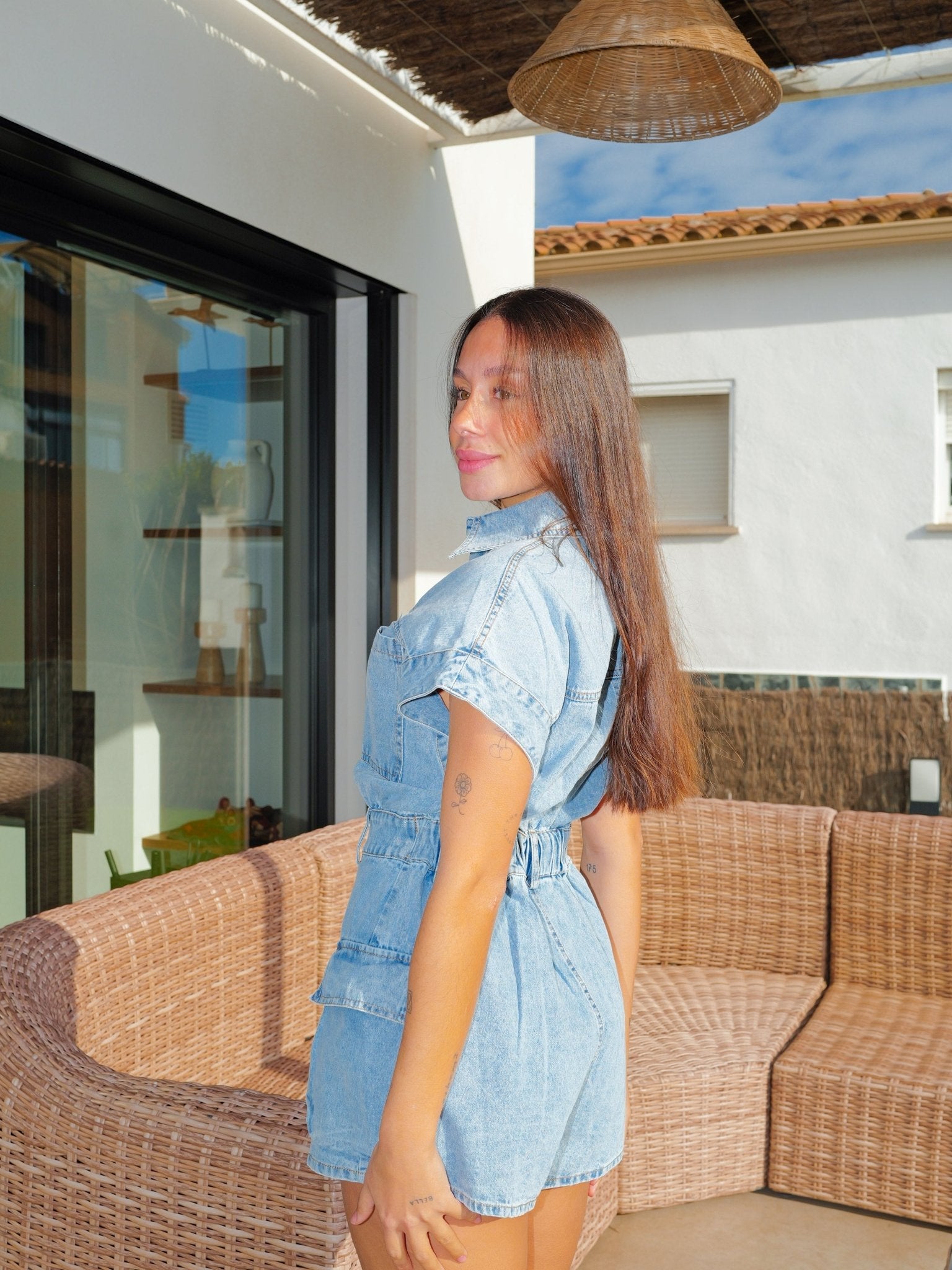 Jumpsuit denim button-up Jumpsuit - Sorellas The Brand Barcelona S.L.