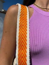 Double orange herringbone chain