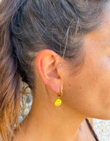 Smiley face earrings