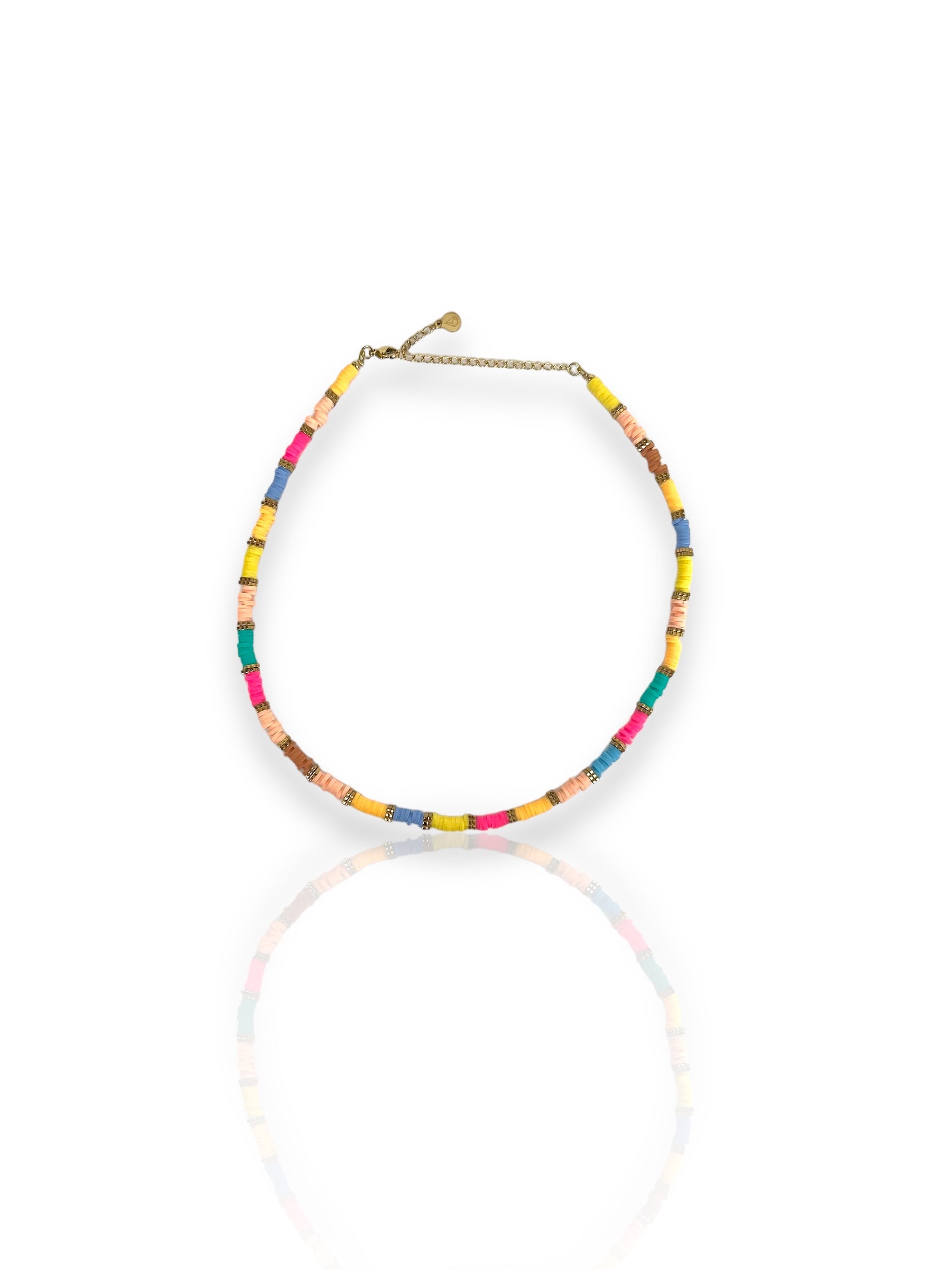 Collier de rondelles tropicales