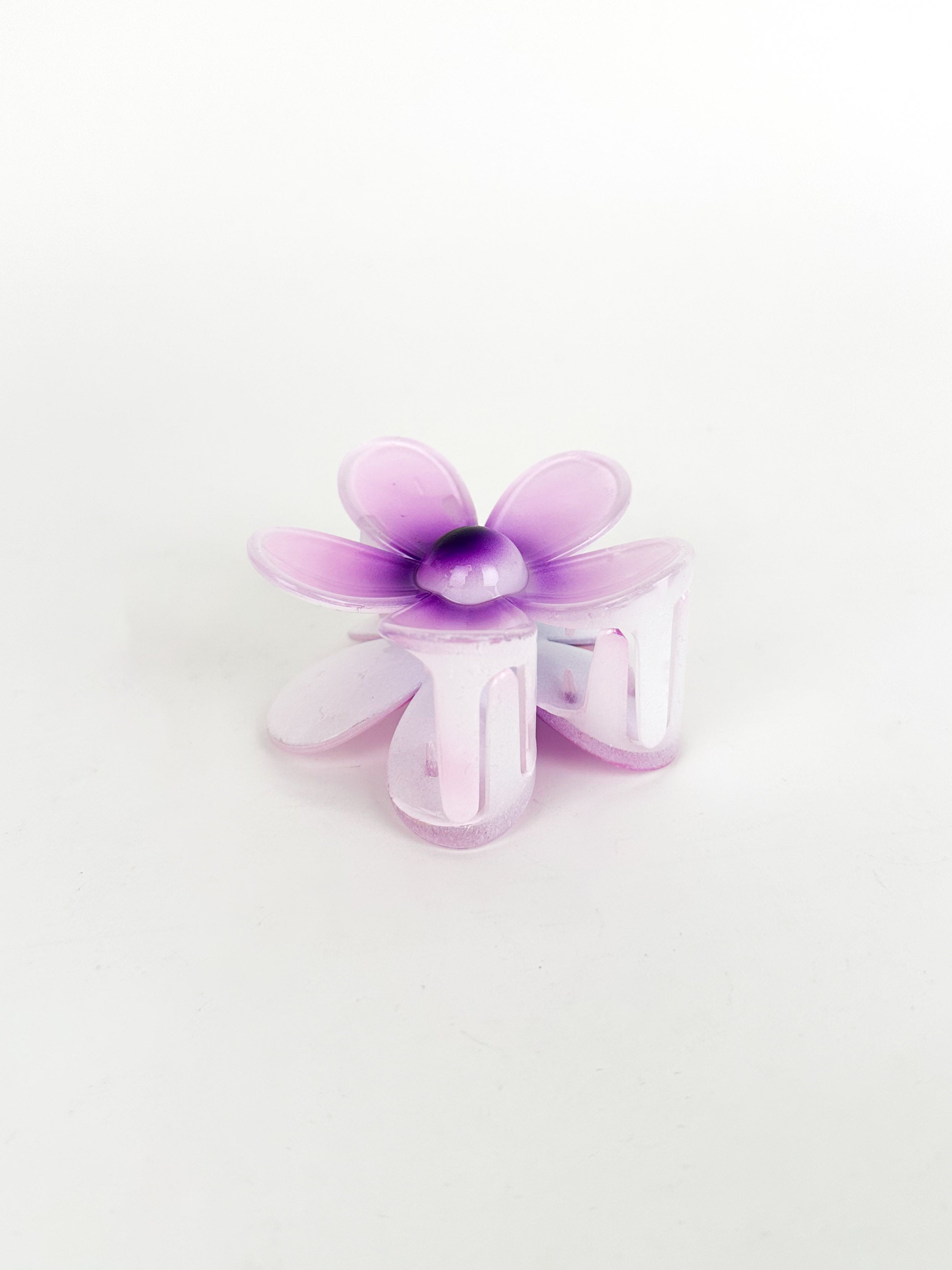 Clip fleur lilas