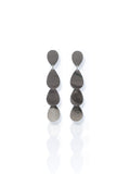 BOUCLES D'OREILLES chute d'eau gouttes d'argent