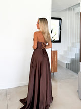 Robe corset mot chocolat