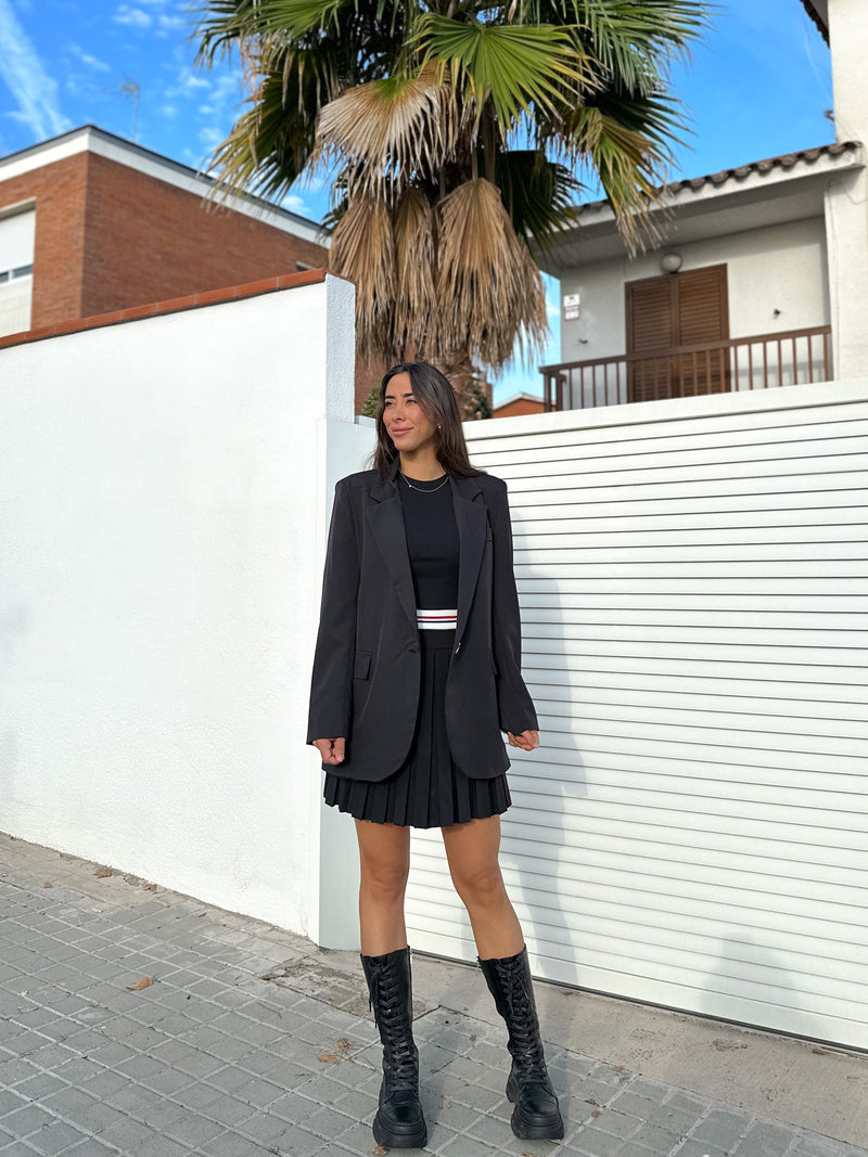 Blazer oversize noir