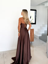 Robe corset mot chocolat