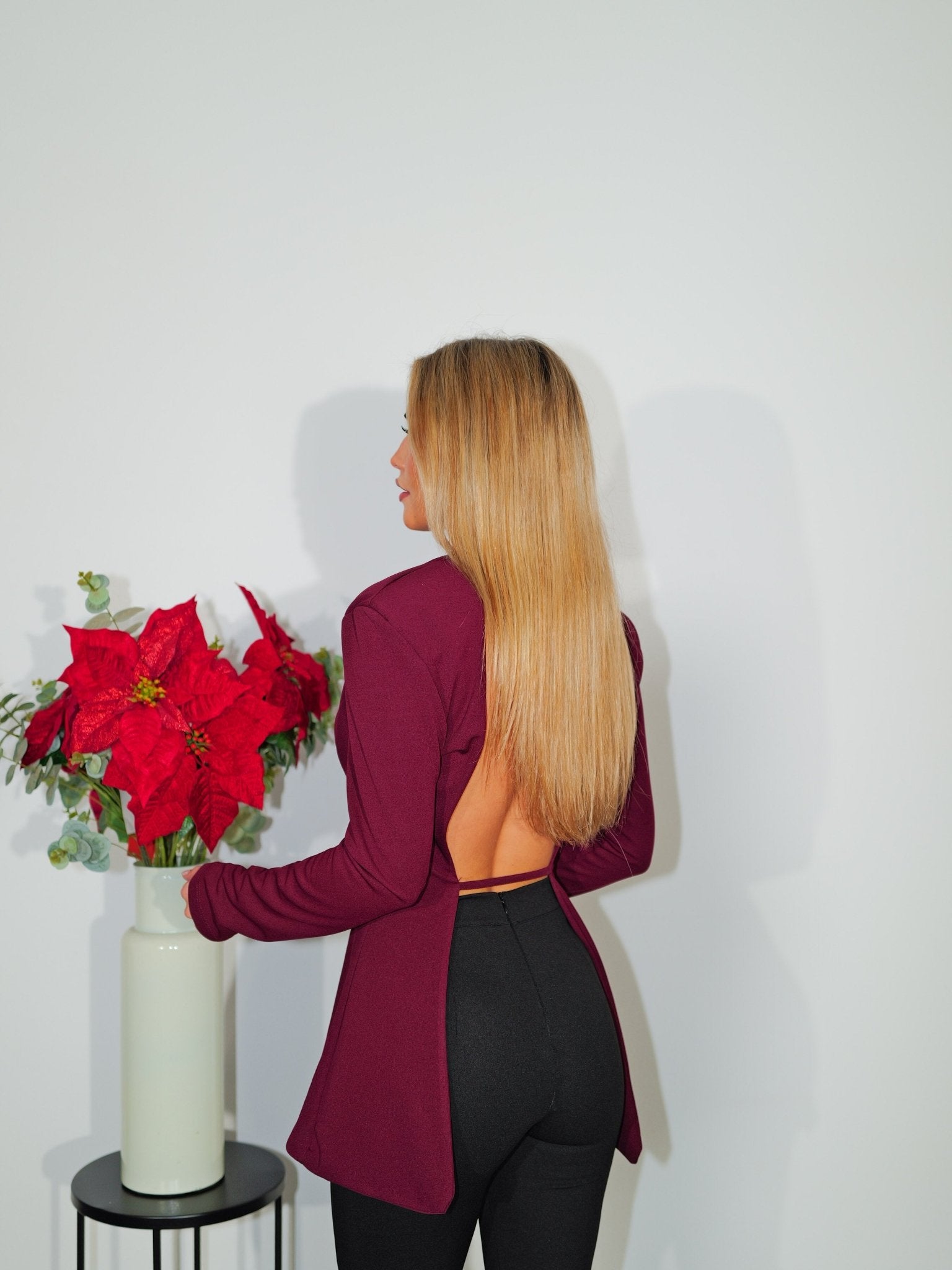 Blazer dos nu bordeaux - Sorellas The Brand Barcelona S.L