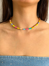 Collier de rondelles tropicales