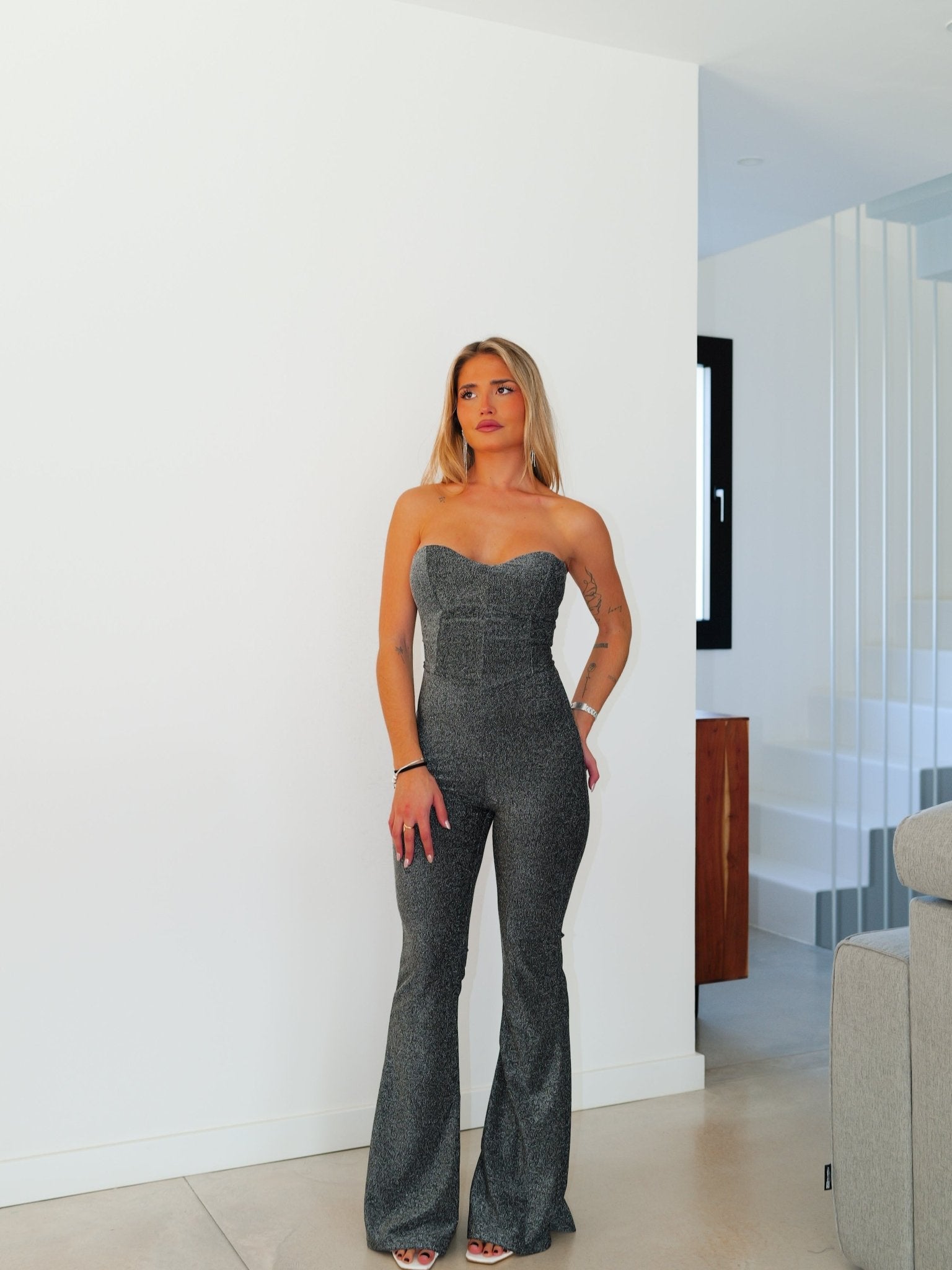 Combinaison lurex argent - Sorellas The Brand Barcelona S.L