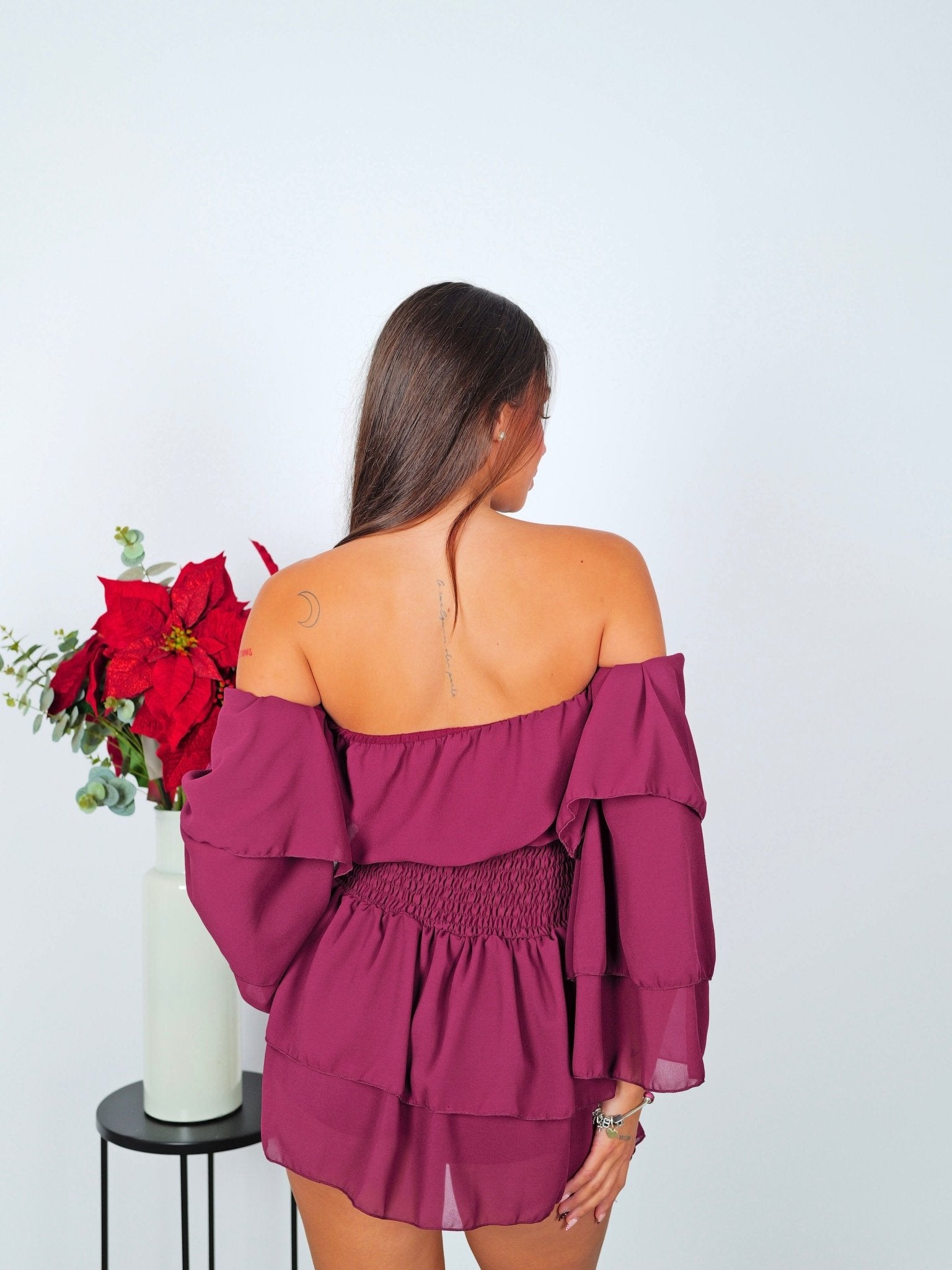 Combinaison romantique bordeaux - Sorellas The Brand Barcelona S.L