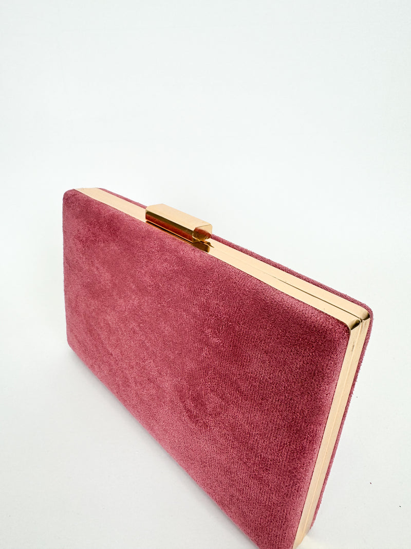 Pochette orizzontale rosa