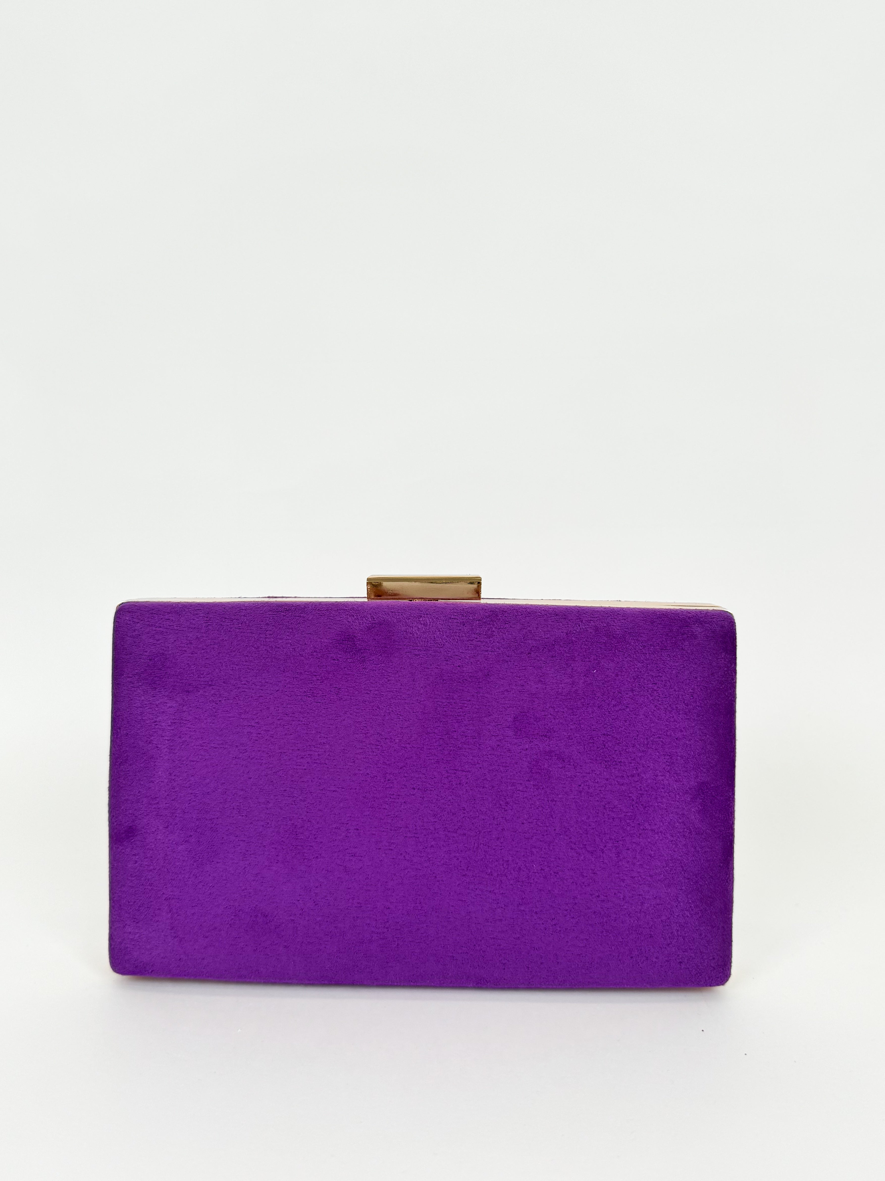 Pochette orizzontale viola