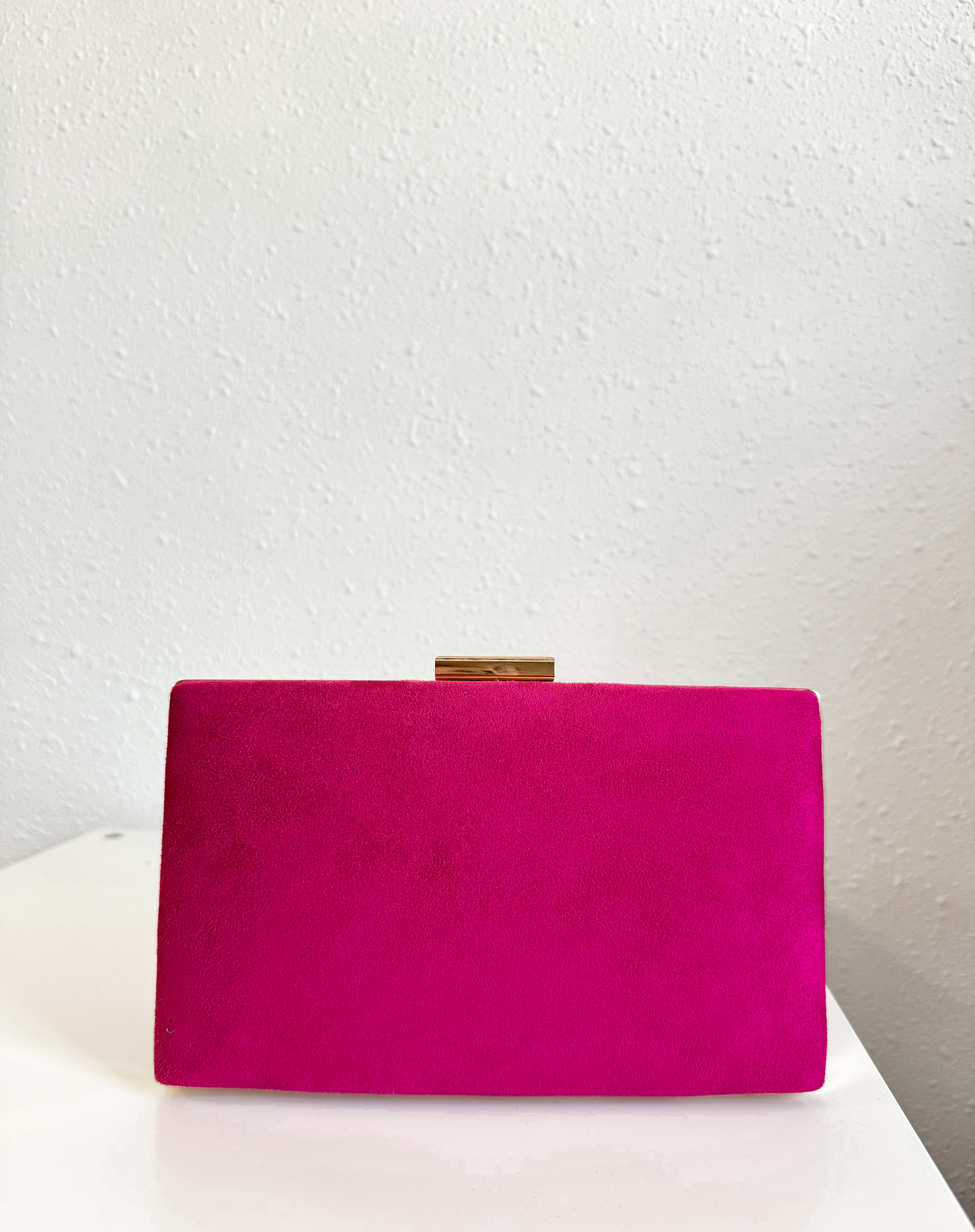 Pochette orizzontale fucsia