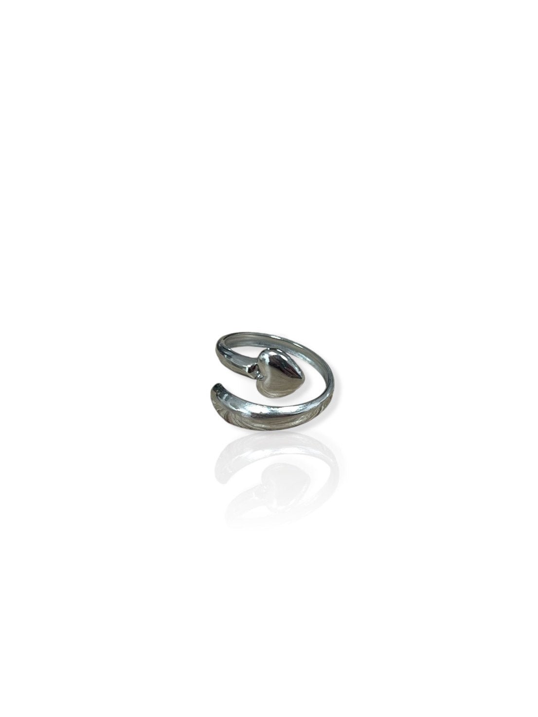 Anello cuore intrecciato argento - Sorellas The Brand Barcelona S.L