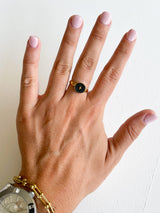 Anello in oro Black Lightning